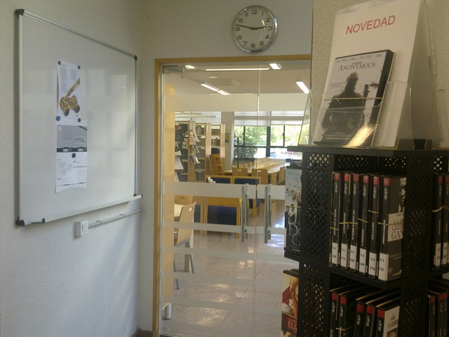 Entrada sala de lectura